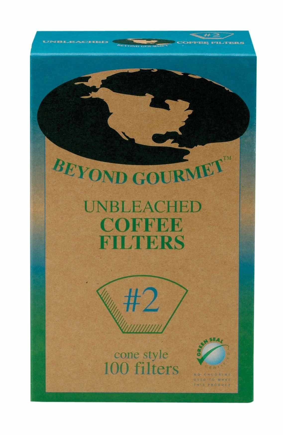 Harold Import Company Beyond Gourmet #2 Unbleached Cone-Style Coffee Filters From Harold Imports