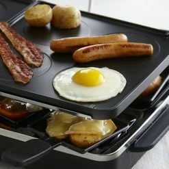 Trudeau Fiesta Reversible Party Grill -Coffee & Espresso Elegant store 0539331 u1.1650479940