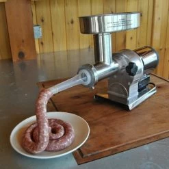 Weston Butcher Series Commercial Grade #5 Electric Meat Grinder - 0.35 HP -Coffee & Espresso Elegant store 09 0501 w weston butcher series commercial grade 5 electric meat grinder 0.35 hp sausage lifestyle