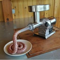 Weston Butcher Series Commercial Grade #12 Electric Meat Grinder - 0.75 HP -Coffee & Espresso Elegant store 09 1201 w weston butcher series commercial grade 12 electric meat grinder 0.75 hp sausage lifestyle