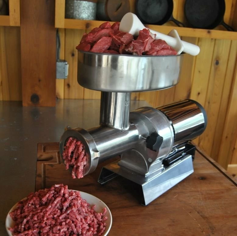 Weston Butcher Series Commercial Grade #22 Electric Meat Grinder - 1.0 HP - Image 3