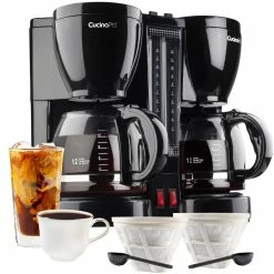 Cucina Pro CucinaPro Double Coffee Brew Station -Coffee & Espresso Elegant store 1 adobestock 273388302 1800x1800