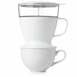 OXO Brew Pour-Over Coffee Maker With Water Tank -Coffee & Espresso Elegant store 11180100 single serve pour over coffee maker