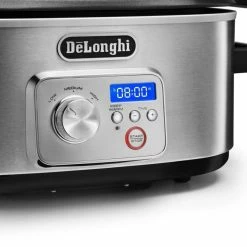 DeLonghi De'Longhi Livenza Programmable 5-in-1 Slow Cooker 8 DeLonghi De'Longhi Livenza Programmable 5-in-1 Slow Cooker -Coffee & Espresso Elegant store 120295