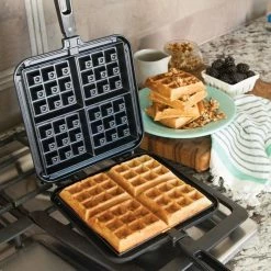 Nordic Ware Original Stovetop Belgian Waffler -Coffee & Espresso Elegant store 15040 nordic ware stovetop belgian waffle maker