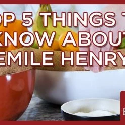 Emile Henry 4.5 Qt. Large Roaster | Charcoal -Coffee & Espresso Elegant store 160784 maxresdefault