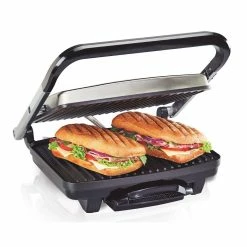 Hamilton Beach Home Hamilton Beach Panini Press & Indoor Grill -Coffee & Espresso Elegant store 25410 inset06