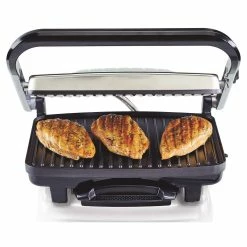Hamilton Beach Home Hamilton Beach Panini Press & Indoor Grill -Coffee & Espresso Elegant store 25410 inset07