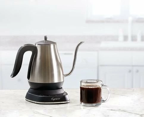 Capresso 40-Ounce Pour-Over Gooseneck Tea Kettle 6 Capresso 40-Ounce Pour-Over Gooseneck Tea Kettle - Image 4