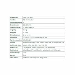 LEM Big Bite Meat Grinder #32 -Coffee & Espresso Elegant store 32specs