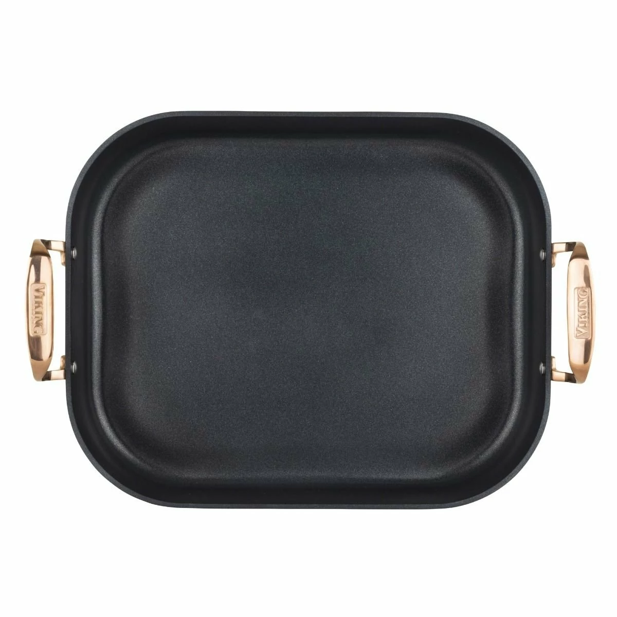 Viking 16" Roasting Pan | Black & Copper 7 Viking 16" Roasting Pan | Black & Copper - Image 5