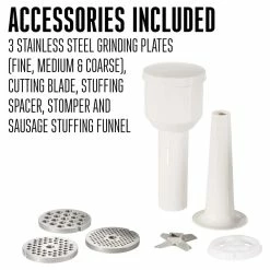 Weston #8 650-Watt Meat Grinder & Sausage Stuffer -Coffee & Espresso Elegant store 61lb t8kpyl. ac sl1500