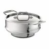 All-Clad Stainless Steel All-Purpose Food Steamer & Lid | 3 Qt. -Coffee & Espresso Elegant store 61lshaor52l. ac sl1500
