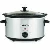 Nesco / American Harvest Nesco 4-Quart Slow Cooker | Stainless Steel 1 Nesco / American Harvest Nesco 4-Quart Slow Cooker | Stainless Steel -Coffee & Espresso Elegant store 61m09kaptyl. ac sl1500
