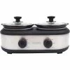 Nesco / American Harvest Nesco Dual Serving Slow Cooker -Coffee & Espresso Elegant store 61vn4qnqaql. ac sl1500