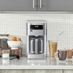 Braun PureFlavor 14-Cup Drip Coffee Maker | White 9 Braun PureFlavor 14-Cup Drip Coffee Maker | White -Coffee & Espresso Elegant store 61zkrkw6nbl. ac sl1280