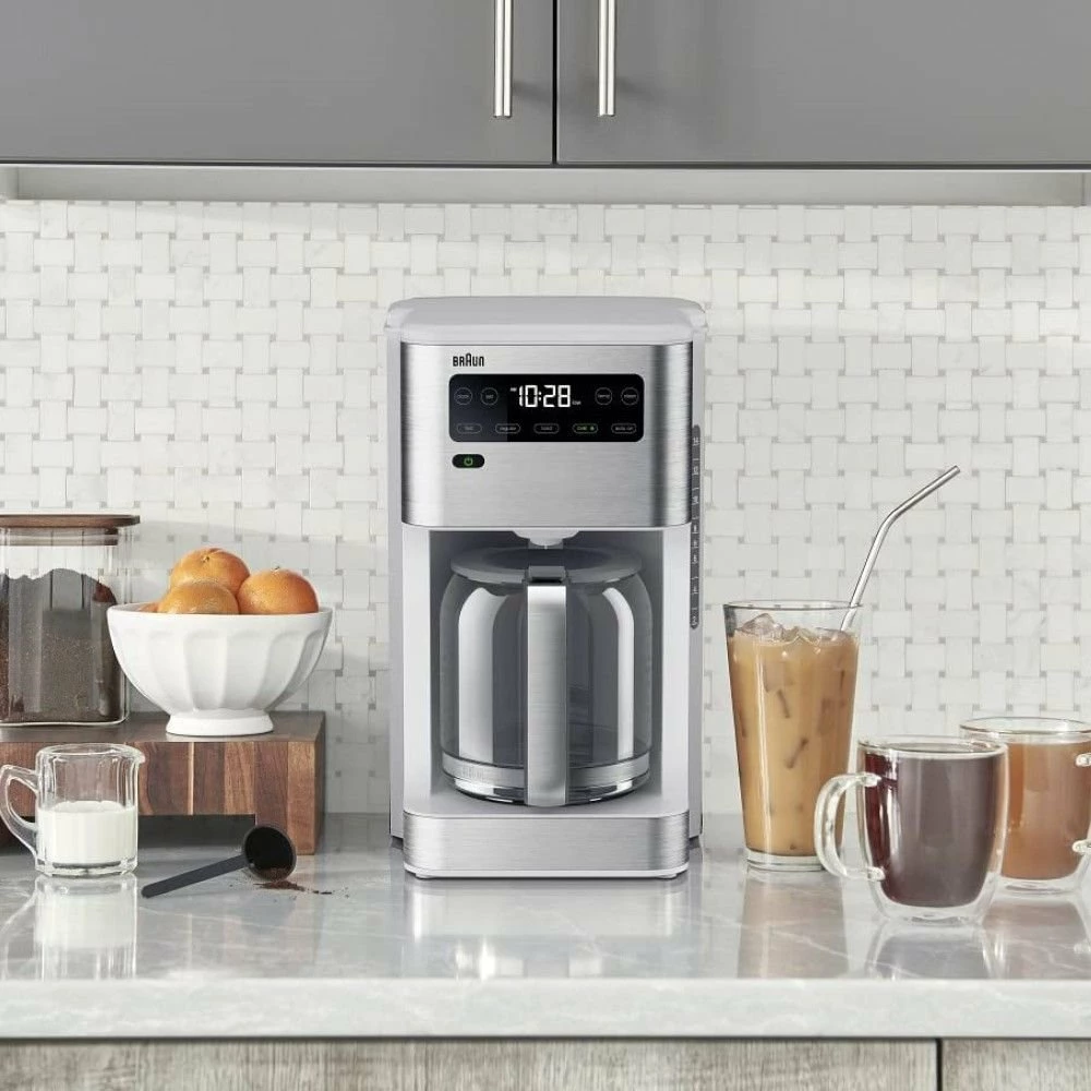 Braun PureFlavor 14-Cup Drip Coffee Maker | White 5 Braun PureFlavor 14-Cup Drip Coffee Maker | White - Image 3