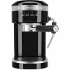 KitchenAid Semi Auto Metal Espresso Maker | Onyx Black -Coffee & Espresso Elegant store 71kilaf34rl. ac sl1500