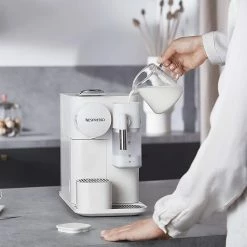 Nespresso Lattissima One Original Espresso & Cappuccino Machine By De'Longhi | White -Coffee & Espresso Elegant store 71kke0m7txl. ac sl1500