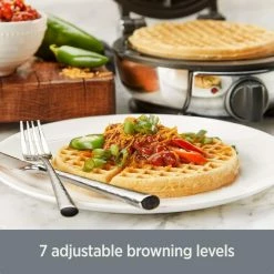 All-Clad Round Waffle Maker | Classic -Coffee & Espresso Elegant store 71lblwtjltl. ac sl1500