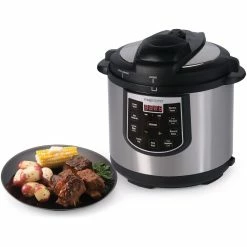 Presto® 6 Qt. Electric Pressure Cooker -Coffee & Espresso Elegant store 71mcuncfo7l. ac sl1500