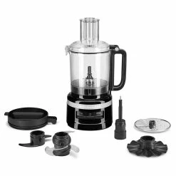 KitchenAid 9-Cup Food Processor | Onyx Black -Coffee & Espresso Elegant store 71wkv9xc3tl. ac sl1500