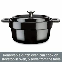 All-Clad 5-Quart Electric Dutch Oven -Coffee & Espresso Elegant store 71wvwsu gsl. ac sl1500
