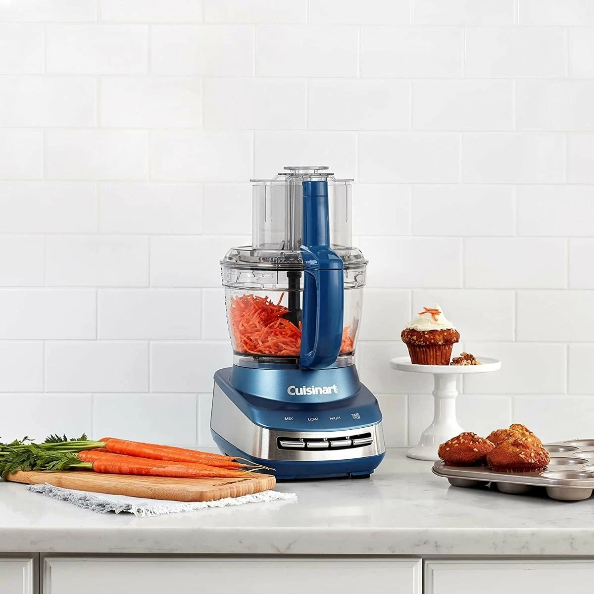 Cuisinart Core Custom 13-Cup Multifunctional Food Processor | Marine Blue 4 Cuisinart Core Custom 13-Cup Multifunctional Food Processor | Marine Blue - Image 2