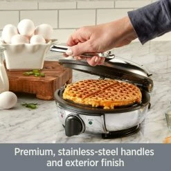 All-Clad Round Waffle Maker | Classic -Coffee & Espresso Elegant store 815 ucjnhgl. ac sl1500