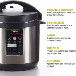 Zavor LUX™ Multi-Cooker | 8 Qt. -Coffee & Espresso Elegant store 8190c6ph fl. ac sl1500