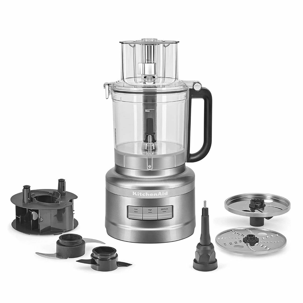 KitchenAid 13-Cup Food Processor | Contour Silver 4 KitchenAid 13-Cup Food Processor | Contour Silver - Image 2
