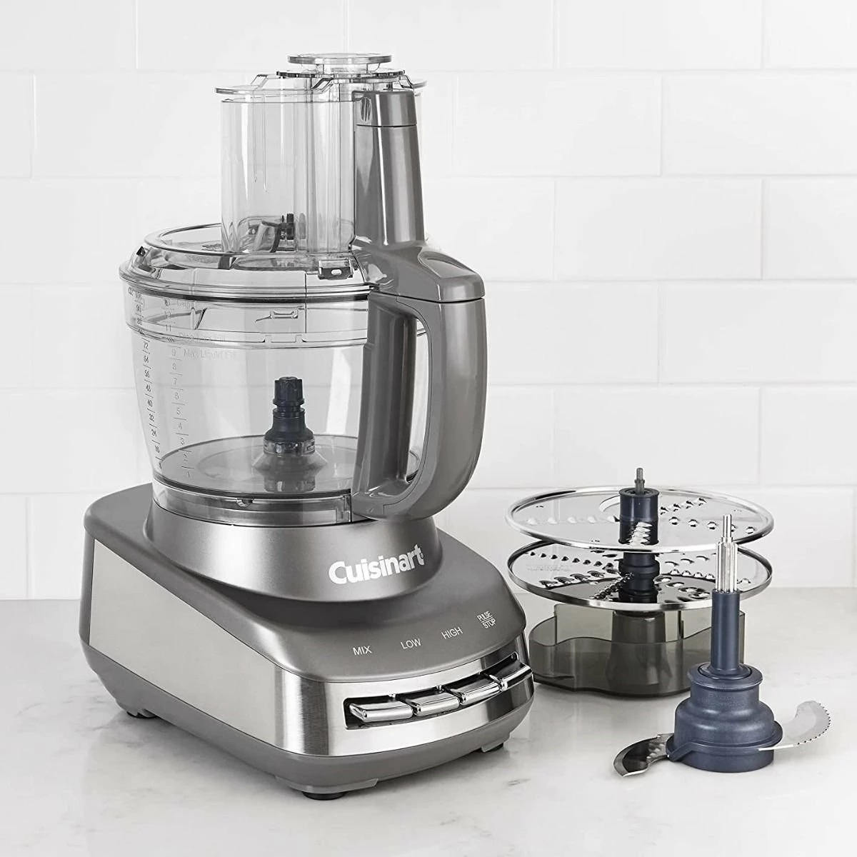 Cuisinart Core Custom 13-Cup Multifunctional Food Processor | Anchor Gray 4 Cuisinart Core Custom 13-Cup Multifunctional Food Processor | Anchor Gray - Image 2