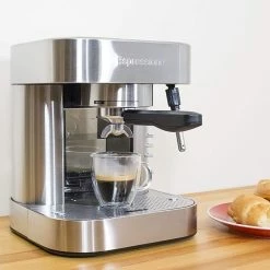 Espressione Automatic Pump Espresso Machine With Thermo Block | Stainless Steel -Coffee & Espresso Elegant store 81m m8ojyjl. ac sl1500