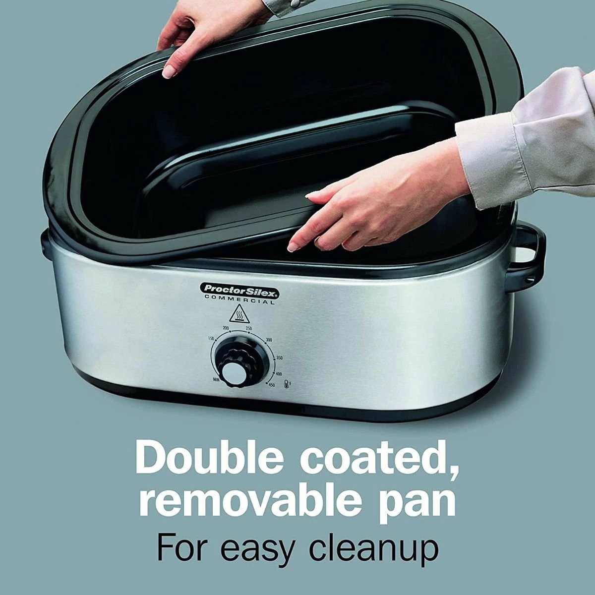 Hamilton Beach Commercial Proctor Silex Commercial 18 Qt. Turkey Roaster Oven/Warmer By Hamilton Beach 5 Hamilton Beach Commercial Proctor Silex Commercial 18 Qt. Turkey Roaster Oven/Warmer By Hamilton Beach - Image 3