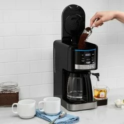 Cuisinart Coffee Plus 12-Cup Programmable Coffeemaker + Hot Water Spout -Coffee & Espresso Elegant store 81n3cvezgll. ac sl1500