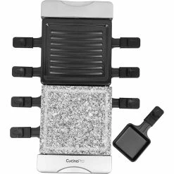 Cucina Pro CucinaPro 8-Pan Deluxe Raclette -Coffee & Espresso Elegant store 81psu5zssws. ac sl1500