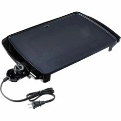 Presto® Cool-Touch Electric Griddle | 10.5" X 16" -Coffee & Espresso Elegant store 81x55w94ovl. ac sl1500