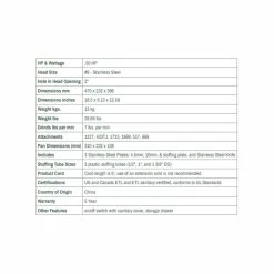 LEM Big Bite Meat Grinder #8 + Poly Gloves -Coffee & Espresso Elegant store 8specs 5