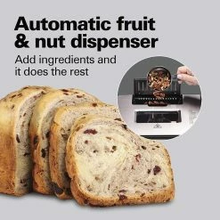 Hamilton Beach Home Hamilton Beach Premium Dough & Bread Maker -Coffee & Espresso Elegant store 91hbxdcxyel. ac sl1500