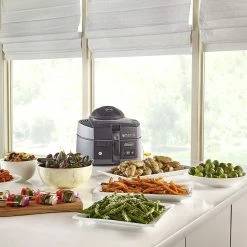 DeLonghi De'Longhi MultiFry Air Fryer & Multi-Cooker With Surround Cooking System -Coffee & Espresso Elegant store 91njs8ih4ql. ac sl1500