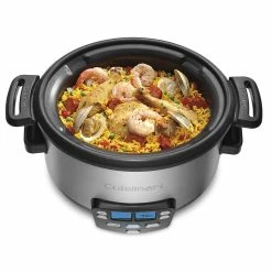 Cuisinart Stainless Steel 3-in-1 Cook Central® Multicooker | 4 Qt. -Coffee & Espresso Elegant store 91xnq7g1yol. ac sl1500