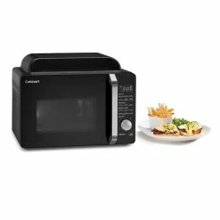 Cuisinart 3-in-1 Microwave Airfryer Oven | Black -Coffee & Espresso Elegant store amw60onwhite4