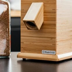 NutriMill Harvest Grain Mill | Gold -Coffee & Espresso Elegant store bamboodetail 3