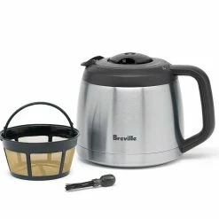 Breville The Grind Control Coffee Maker | Brushed Stainless Steel -Coffee & Espresso Elegant store bdc650bss 4
