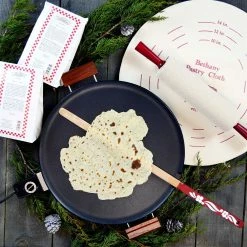 Bethany Housewares Silverstone Lefse Griddle + Starter Kit