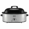 Nesco / American Harvest Nesco 18-Quart Roaster | Silver -Coffee & Espresso Elegant store black mwr front view