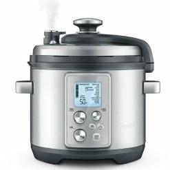 Breville The Fast Slow Pro 6 Qt. Slow Cooker | Brushed Stainless Steel