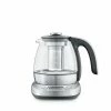 Breville The Smart Tea Infuser Compact Electric Tea Maker | Brushed Stainless Steel -Coffee & Espresso Elegant store btm500clr1bus1