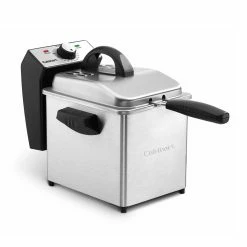 Cuisinart Compact Stainless Steel Deep Fryer | 2-Quart