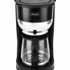 Kalorik 10-Cup Retro Coffee Maker | Black 1 Kalorik 10-Cup Retro Coffee Maker | Black -Coffee & Espresso Elegant store cm 46085 bk front 300 3